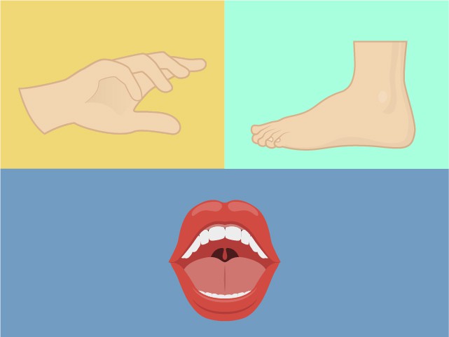โรคมือ เท้า ปาก (Hand foot mouth disease)